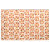 Orangefarbene Blume, Muster von Blume, Muster von Stoff (Fat Quarter (45,7 x 55,9 cm))