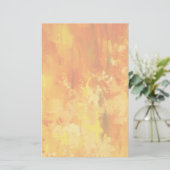 Orangefarbene Bodenbeläge Briefpapier (Stehend Vorderseite)