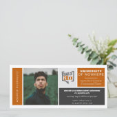 Orangefarbene Boxen und Foto-breiter Abschluss (Stehend Vorderseite)