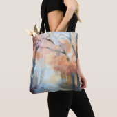Orangefarbene, braune Bäume Herbst Tasche (Von Nahem)