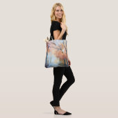 Orangefarbene, braune Bäume Herbst Tasche (Am Model)