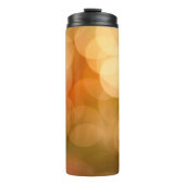 Orangefarbene Buchse Thermosbecher (Vorderseite)