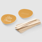 Orangefarbene Fächer (Non-assembled)