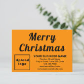 Orangefarbene Farbe; Weihnachten; Unternehmen; kle (Stehend Vorderseite)