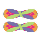 Orangefarbene Formen Baseball (Paneele)