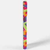 Orangefarbene Formen Case-Mate iPhone Hülle (Rückseite / Rechts)