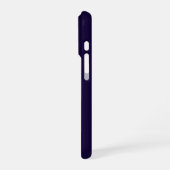 Orangefarbene Formen iPhone Hülle (Linke Seite)