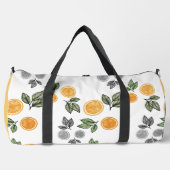 Orangefarbene Fruchtscheiben Duffle Bag (Vorderseite)