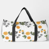 Orangefarbene Fruchtscheiben Duffle Bag (Vorderseite)