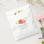 Orangefarbene Gastgeschenk Hochzeiten Geschenktütchen (Versiegelt)