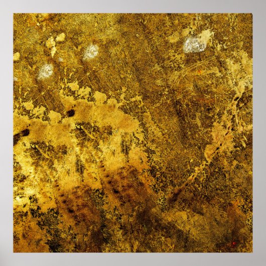 Orangefarbene Grunge Textur abstract,altertümlich, Poster (Vorne)