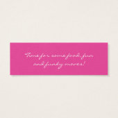 Orangefarbene Hibiskus-Blume Hochzeitskarte (Rückseite)