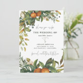 Orangefarbene Hochzeit (Stehend Vorderseite)