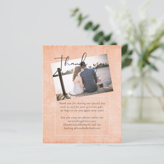 Orangefarbene Hochzeit (Stehend Vorderseite)