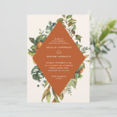 Orangefarbene Hochzeit (Stehend Vorderseite)