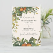 Orangefarbene Hochzeit (Stehend Vorderseite)