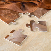 Orangefarbene Karnevalskostüme, Venedig Puzzle (Seite)