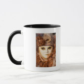 Orangefarbene Karnevalskostüme, Venedig Tasse (Links)