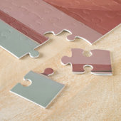 Orangefarbene Katze in Blume Pot Puzzle (Seite)