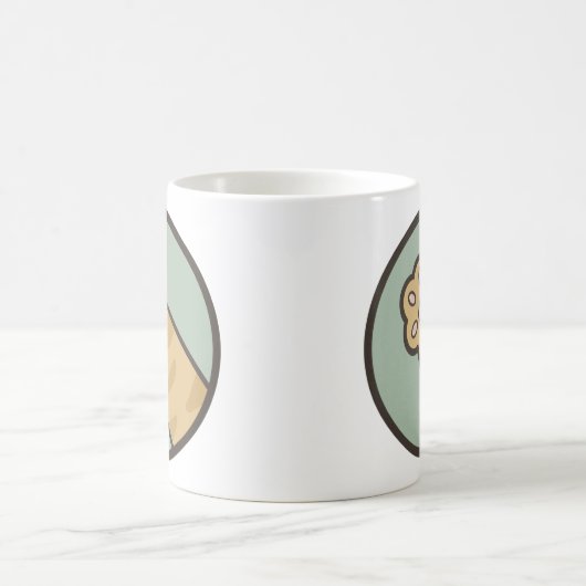 Orangefarbene Katze Kaffeetasse (Mittel)