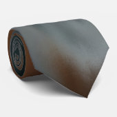 Orangefarbene Krawatte (Gerollt)