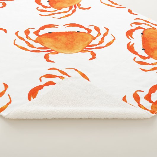 Orangefarbene Krebse Sherpadecke (3/4)