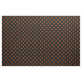 Orangefarbene Kreuzstiche auf schwarz Stoff (Yard (91,4 cm))