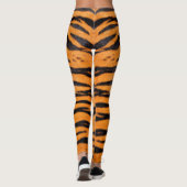 Orangefarbene Leggings (Rückseite)