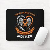 Orangefarbene Leukämie Bewusstseinsbildung Mama Ih Mousepad (Mit Mouse)