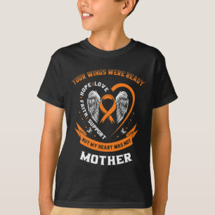 Orangefarbene Leukämie Bewusstseinsbildung Mama Ih T-Shirt