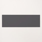 Orangefarbene Mandala Yogamatte (Rückseite (Horizontal))