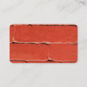 Orangefarbene Mauer Beruflich Visitenkarte (Rückseite)