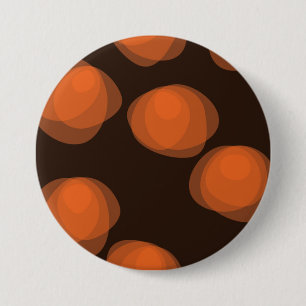 Orangefarbene, moderne, coole, trendige abstrakte button