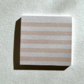 Orangefarbene Pastellstreifen - Nachhinweise Post-it Klebezettel