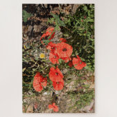 Orangefarbene Pfeffer auf El Camino Puzzle (Vertikal)