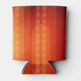 Orangefarbene Punkte für ein lebhaftes Leben könne Dosenkühler