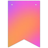 Orangefarbene, rosa, Lila Party-Jagdfahnen Wimpelkette (Erste Fahne)