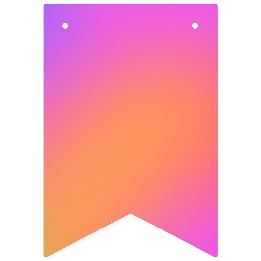 Orangefarbene, rosa, Lila Party-Jagdfahnen Wimpelkette (Erste Fahne)