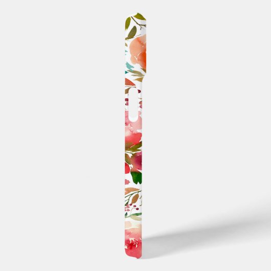 Orangefarbene Rose Blütensommer Case-Mate iPhone Hülle (Rückseite / Rechts)