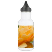 Orangefarbene Rose Edelstahlflasche (Rechts)