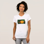 Orangefarbene Rose Foto T - Shirt (Vorne ganz)