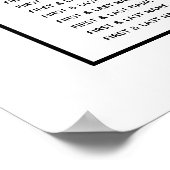 Orangefarbene Rose Hochzeitstabelle Poster (Ecke)