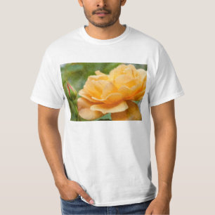 Orangefarbene Rose T-Shirt