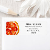 Orangefarbene Rücksendeadresse (Insitu)