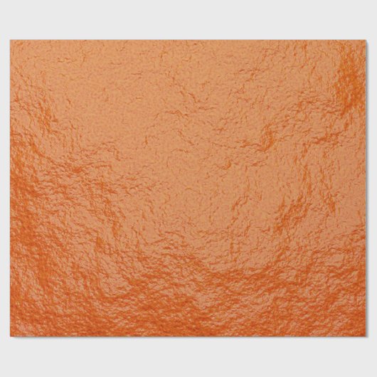 Orangefarbene Schale Geschenkpapier (Flach)