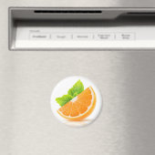 Orangefarbene Scheibe Magnet (In Situ (Geschirrspüler))