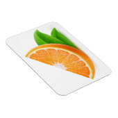 Orangefarbene Scheibe Magnet (Rechte Seite)