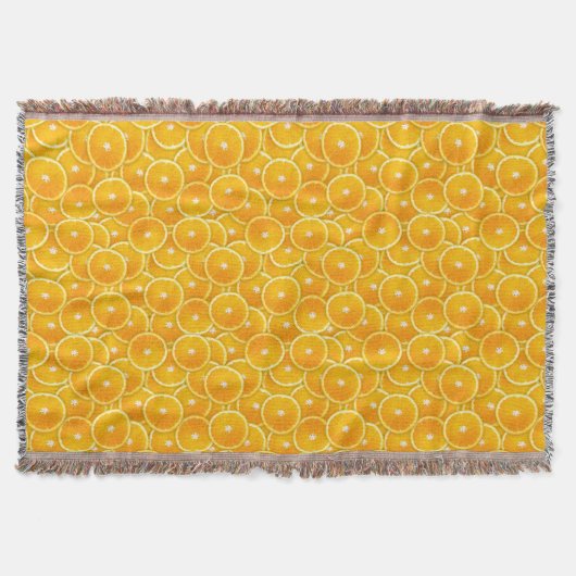 Orangefarbene Scheiben Decke (Vorderseite)