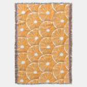 Orangefarbene Scheiben Decke (Vorderseite Vertikal)