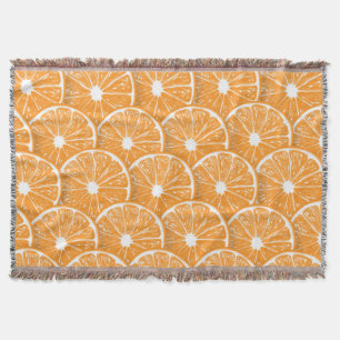 Orangefarbene Scheiben Decke
